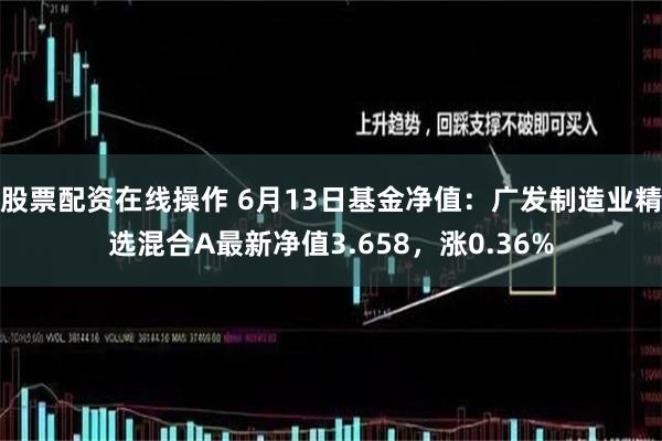 股票配资在线操作 6月13日基金净值：广发制造业精选混合A最新净值3.658，涨0.36%