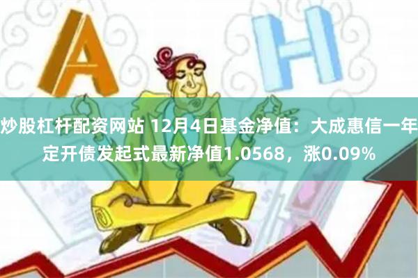 炒股杠杆配资网站 12月4日基金净值：大成惠信一年定开债发起式最新净值1.0568，涨0.09%