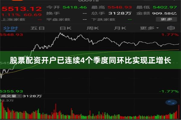 股票配资开户已连续4个季度同环比实现正增长