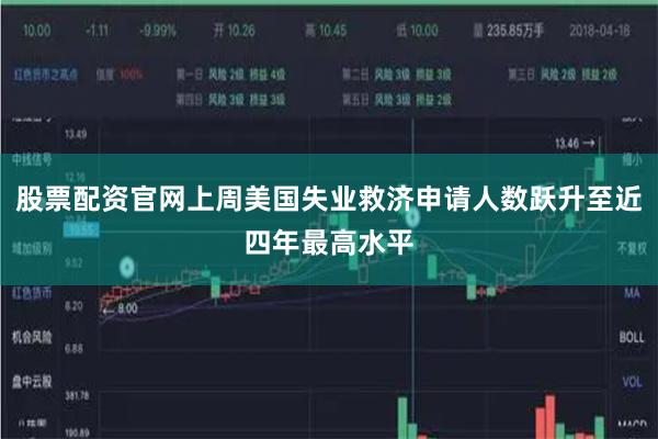 股票配资官网上周美国失业救济申请人数跃升至近四年最高水平